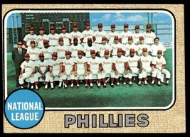 1968 Topps #477 Philadelphia Phillies TC VGEX-B107R12 - £39.47 GBP