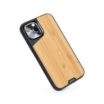AiroShock Real Bamboo iPhone 14 Pro Max qi Charging/ Magnetic Protective Case - £61.05 GBP