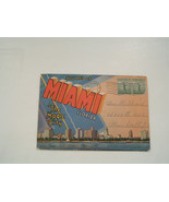 Vintage souvenir of Miami Florida the magic city post card fold out book... - €17,21 EUR