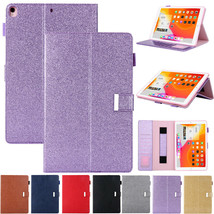 For iPad 9.7 2018 Pro 11&quot;Air 1/2 Mini5 10.2&quot;Smart Case Leather Flip Wallet Cover - £66.92 GBP