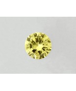 NATURAL Fancy Light Yellow Diamond, Faceted Diamond, Light Yellow Diamon... - £1,535.94 GBP