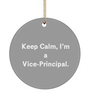 Perfect Vice-Principal , Keep Calm, I&#39;m a Vice-Principal., Brilliant Holiday Cir - £13.31 GBP