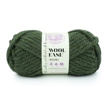 (1 Skein) Lion Brand Yarn 624-404N Wool-Ease WOW Bulky Yarn, Olive - £9.49 GBP