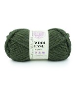 (1 Skein) Lion Brand Yarn 624-404N Wool-Ease WOW Bulky Yarn, Olive - £9.47 GBP