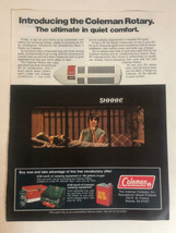 vintage Coleman Rotary Print Ad Advertisement 1979 pa1 - £5.43 GBP