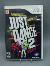 Just Dance 2 (Nintendo Wii, 2010) Manual Included Tested &amp; Works - £7.87 GBP