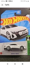 Hot Wheels Audi RS E-Tron GT White 2024 HW Green Speed New - $4.34