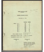 *WHERE LOVE HAS GONE (1964) Release Dialogue Script With Handwritten Not... - €82,50 EUR