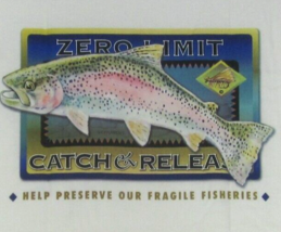 Zero Limit catch &amp; Release T-Shirt Mens (M) NWT 2010 Fisheries Trout Fly Fishing - £14.38 GBP