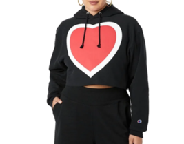 Champion Reverse Weave Crop pullover Hoodie Wome Size XL - £46.58 GBP