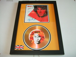 the doors  SIGNED  presentation disc    - £13.35 GBP