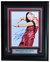 Shinsuke Nakamura Signed Framed 8x10 WWE Photo JSA - £77.71 GBP
