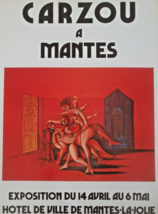 Carzou A Mantes - Original Exhibition Poster - Affiche - 1984 - £104.66 GBP