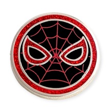 Spider-Man Marvel Disney Tiny Pin: Red Mask Icon - £15.67 GBP