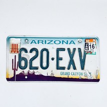 2016 United States Arizona Grand Canyon Passenger License Plate 620-EXV - £11.79 GBP