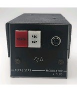 Texas Star Modulator V-Plus Antenna Radio Amplifier Working - $3,768.27 MXN