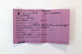 RMS Titanic Passenger Paper Card 820404 Reproduction Piece - $5.00