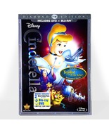 Walt Disney&#39;s: Cinderella (Blu-ray/DVD, 1950, Diamond Ed) Brand New w/ S... - $18.54