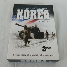 Korea The Forgotten War 1950-1953 2 DVD set 2006 First Forty Days to Peace Saga - £4.68 GBP