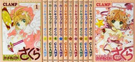 Cardcaptor Sakura Manga complete lot full set Vol.1-12 Japanese Edition - £45.97 GBP