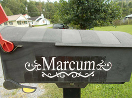 Vinyl Personalized Mailbox Decal! Made to Order! - $6.93