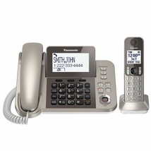 Panasonic KX-TGF350N Corded / Cordless Dect 1 Handset Landline Champagne... - £48.54 GBP