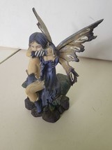 Butterfly Wing Fairy Collectible Mini Statue Figurine Pixie Fantasy Figure - $70.07
