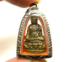 Tai Hong Kong Chow Sue Holy Chinese Monk Buddha Magic Lucky Rich Amulet Pendant - £30.55 GBP