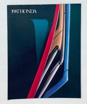 1987 Honda Car Dealer Showroom Sales Brochure Guide Catalog - £7.43 GBP