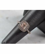 Womens Vintage Estate 10k Rose Gold Pink Quartz Diamond Ring 2.2g E4919 - $6,444.72 MXN Womens Vintage Estate 10k Rose Gold Pink Quartz Diamond Ring 2.2g E4919 - $6,444.72 MXN
