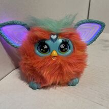 Furby Coral (2023) Interactive Plush Toy (Hasbro) Tested Works C4 - $24.21