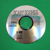 Scary Sounds Sound Effects and Music Halloween Spooky Noises Holiday Haunted CD - £3.18 GBP