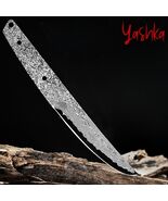 Hunting Knife Blank Blade San Mai Steel DIY Custom Knives Making Craft S... - €27,20 EUR