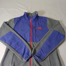 The North Face ANLP Women Gray & Purple Denali Fleece Polartec Full Zip Jacket M image 11