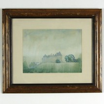 Chateau Series by Arthur Bowen Davies Watercolor on Paper Signed &amp; Titled - £3,589.61 GBP