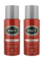 2 BRUT Attraction Totale Style Deodorant Spray for Men 6.7oz / 200ml per... - £13.90 GBP