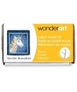 Spinrite Wonderart Latch Hook Kit 12inchX12inch Unicorn 1 Pack of 12 Piece - $156.99
