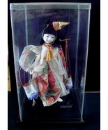 Vintage Japanese Ichimatsu Girl Doll with Silk Kimono from Daimaru Store - $45.00