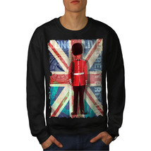Wellcoda English Guard Flag Mens Sweatshirt, England Casual Pullover Jumper - £23.85 GBP+