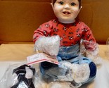 Ashton-Drake Galleries Drew Bean Bag Farm Boy Doll 1998 NIB By Regina Cl... - $45.99