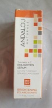 Andalou Naturals Brightening Turmeric + C Enlighten Serum 1.1 fl oz Serum - £11.70 GBP
