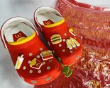 New! Women’s Size 7 (Men 5) McDonald&#39;s X Crocs Classic Clog Red &amp; Yellow... - $69.99