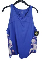 Champion Tank Top XL Womens Running Reflective Breathable Fabric Blue Sl... - £12.29 GBP