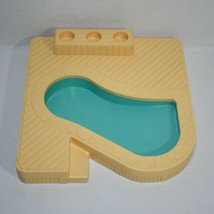 1986 Vintage Fisher Price Little People Swimming Pool 2526 Base 0921!!! - $24.74