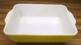 Vintage Pyrex 503-B Primary Yellow Refrigerator Dish/Baking Dish 1 1/2 Qt./Exc. - £11.18 GBP