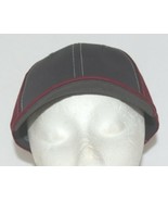 Richardson Contrast Stitching Maroon Charcoal Style 275 Baseball Hat Adj... - £9.18 GBP
