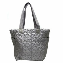 Michael Kors Winnie Quilted Nylon Pearl Grey Large Tote 35T1TW4T3C $398 MSRP FS - £94.15 GBP
