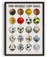~HOT!~ History of the World Cup Ball, New Poster 2025. - $276.38 MXN+