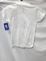 NBA Philadelphia 76 Sixers Basketball Girl's Large T-Shirt,  White image 2