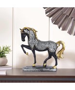 Resin Horse Showpiece For Home Decor Showpiece,Running Horse Statue For ... - £117.16 GBP